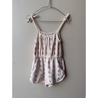 Preloved 6. Emile et Ida jumpsuit creme // 4y