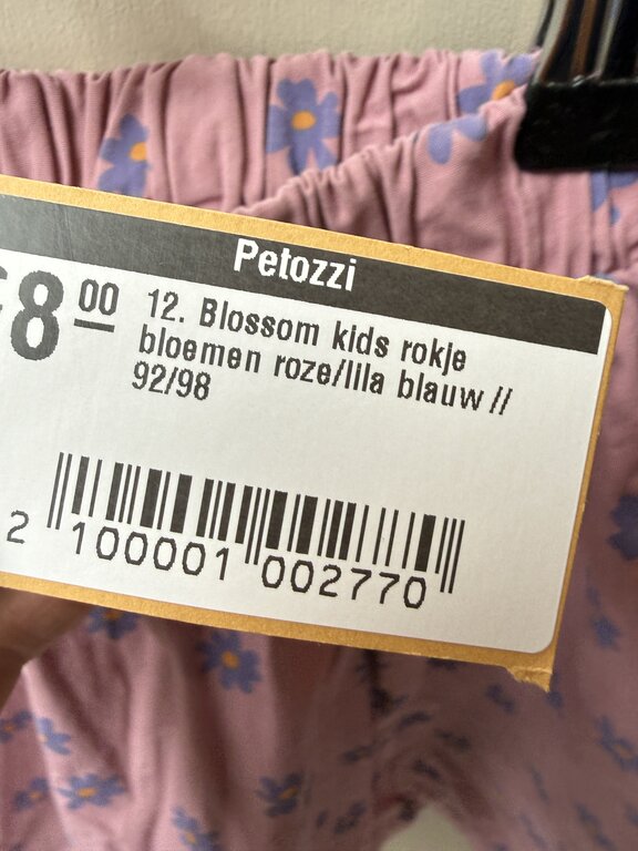 Preloved 12. Blossom kids rokje bloemen roze/lila blauw // 92/98