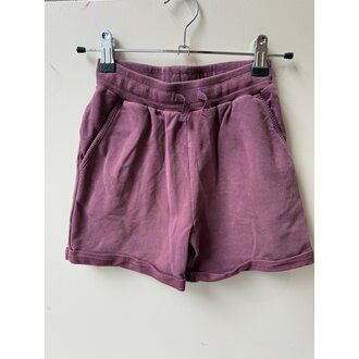 Preloved 12. Mingo korte broek bordeaux rood // 6-8y