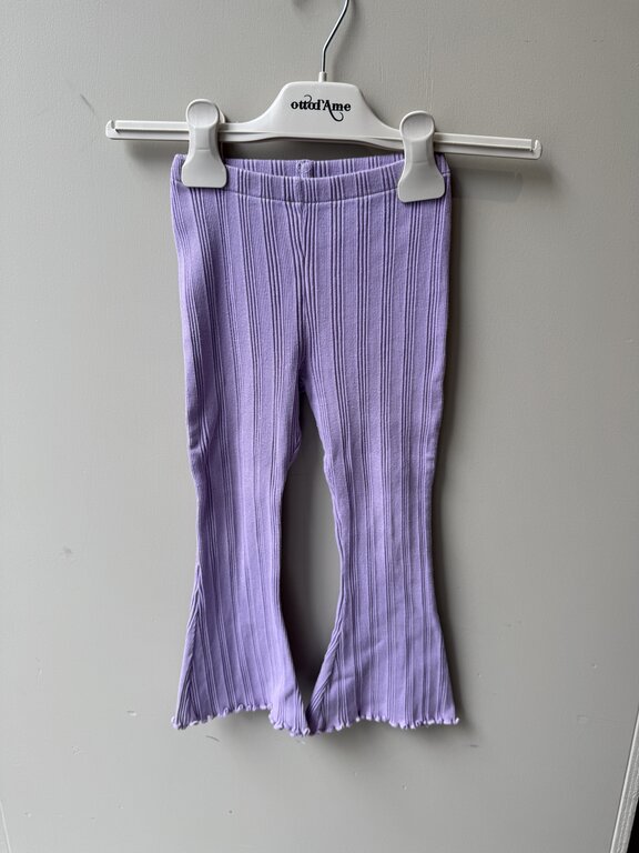 Preloved 6. Sproet&Sprout flared broek lila // 4y