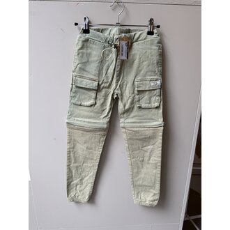 Preloved 12. Baje afritsbroek groen // 9-10y (VALT KLEIN)