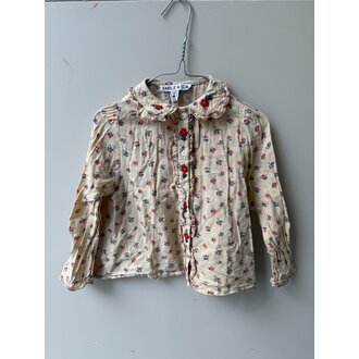 Preloved 6. Emile et Ida blouse mosterd // 5y