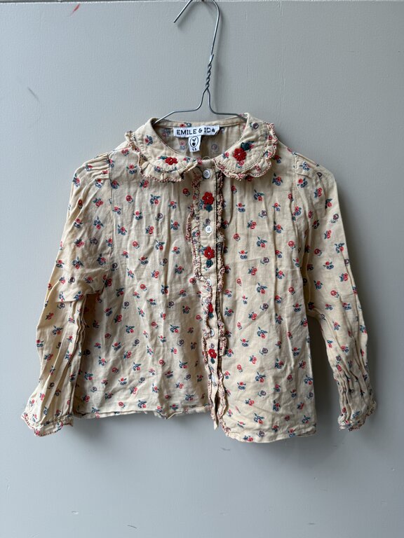 Preloved 6. Emile et Ida blouse mosterd // 5y