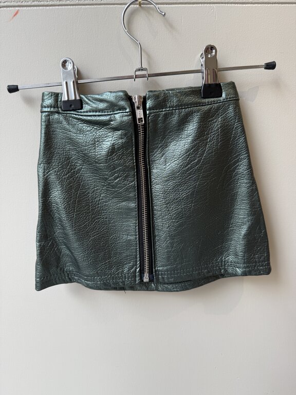 Preloved 9. No Label rokje groen // 3/4y