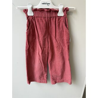 Preloved 9. Petit Blush broek  V LEKJE rood // 4y