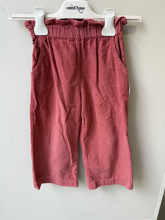 Preloved 9. Petit Blush broek  V LEKJE rood // 4y