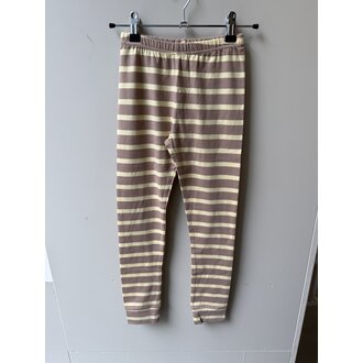 Preloved 1. Mingo legging // streep 8-10j