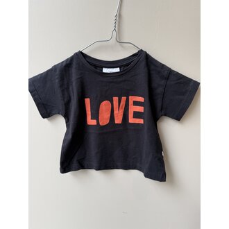 Preloved 1. Maed for Mini shirt // zwart love 6m