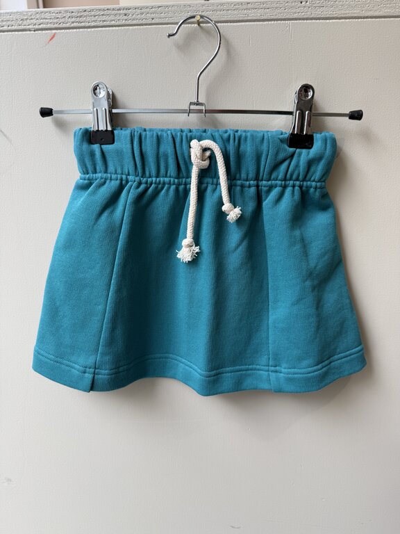 Preloved 1. Raquette rokje // teal 3/4y