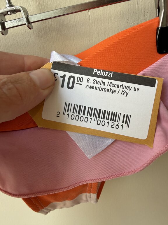Preloved 8. Stella Mccartney uv zwembroekje / /2y