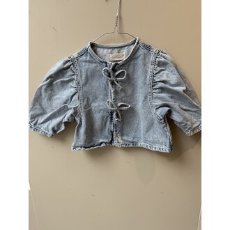 Preloved 5. Charlie Petite spijkerblouse lichtblauw // 122