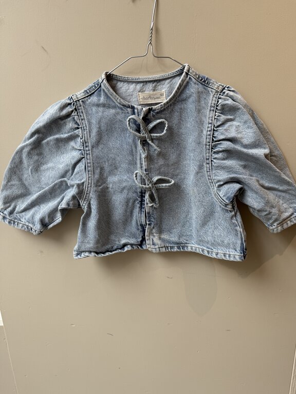Preloved 5. Charlie Petite spijkerblouse lichtblauw // 122
