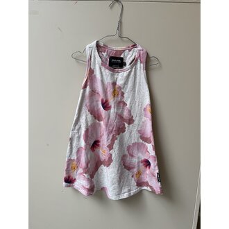 Preloved 5. Snurk pyjamajurk bloemen roze // 104