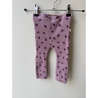 Preloved 8. Ammehoela legging ladybug lila // 74-80