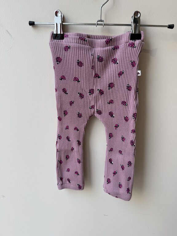 Preloved 8. Ammehoela legging ladybug lila // 74-80