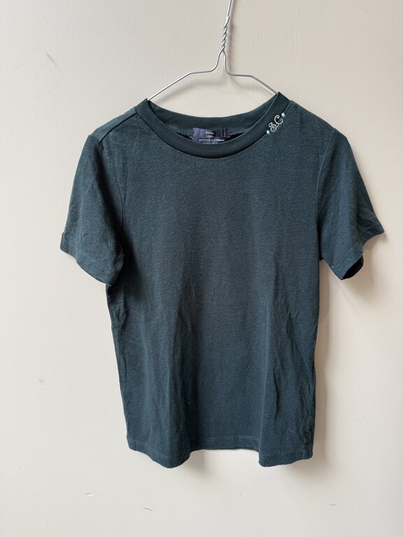 Preloved 5. Scotch tshirt donkergroen // 128