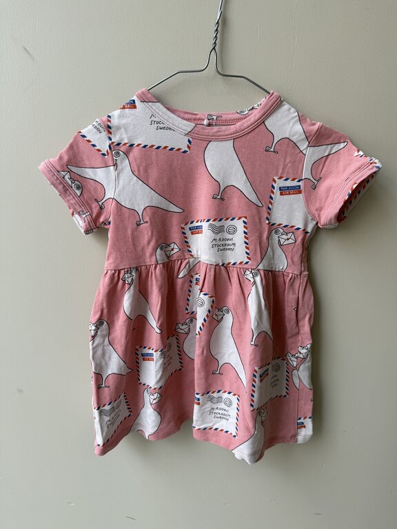 Preloved 8. Mini Rodini vogeljurk roze // 80/86