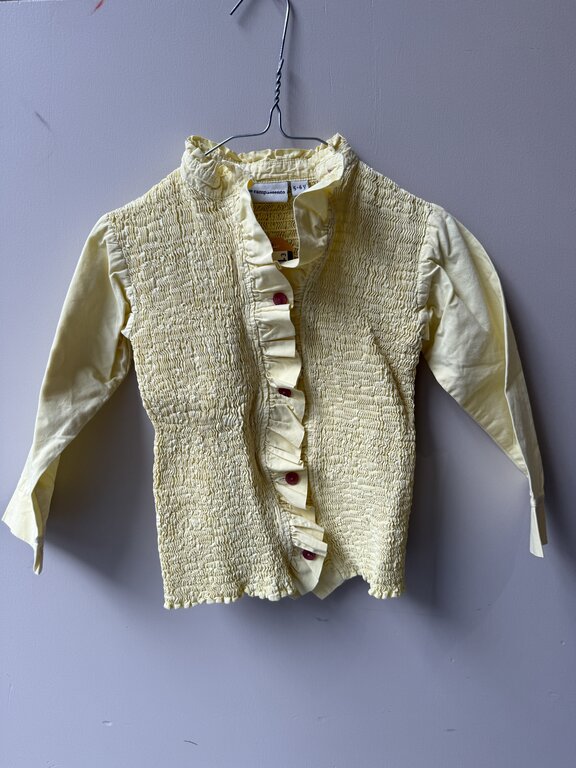 Preloved 8. The Campamento blouse geel // 5-6y
