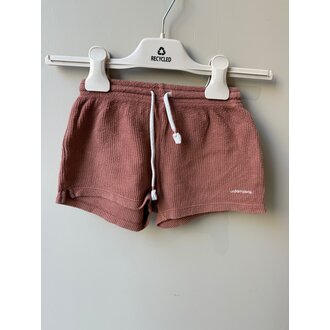 Preloved 7. Buho korte broek bruin/oranje // 4y
