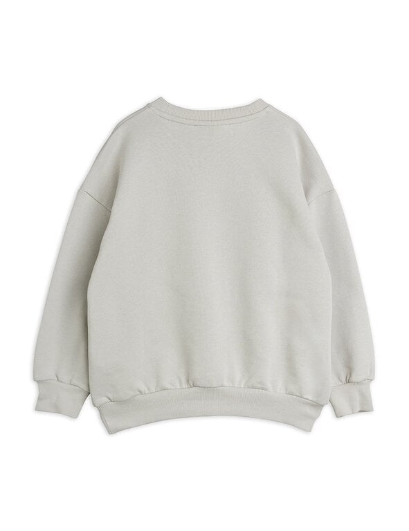 Mini Rodini table tennis chenille sweatshirt // grey