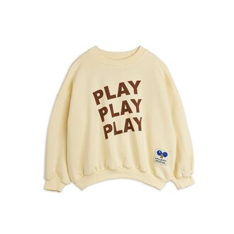 Mini Rodini play sp sweatshirt // off white