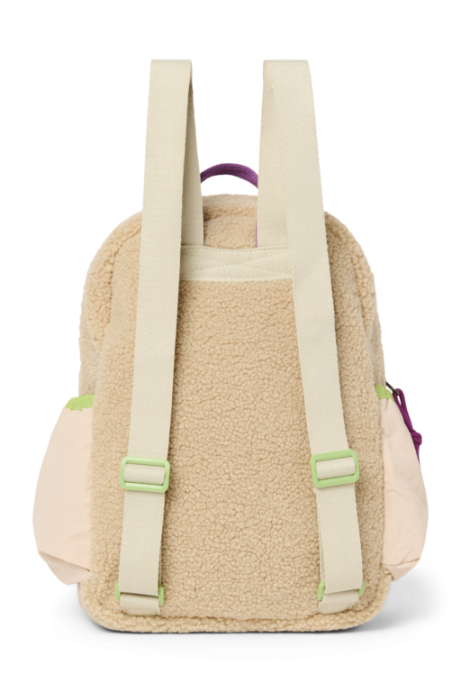Studio Noos patchwork midi backpack // butter yellow
