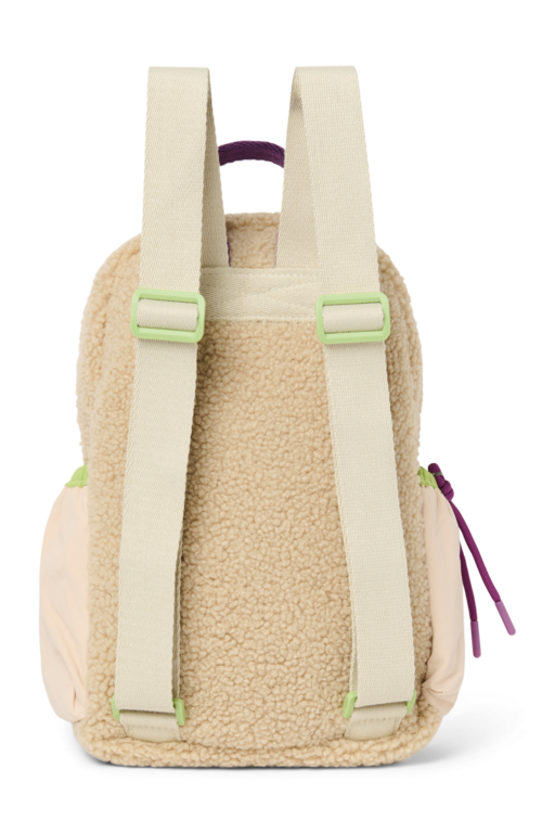 Studio Noos patchwork mini backpack // butter yellow