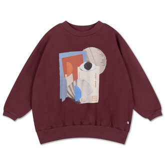 Repose Ams cozy drop sweater // mulberry rocket