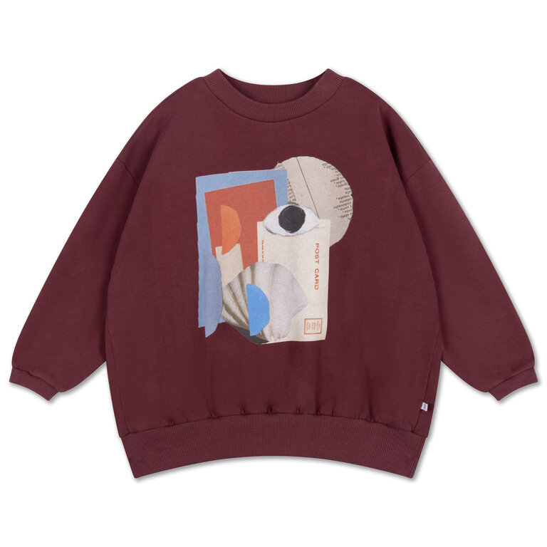 Repose Ams cozy drop sweater // mulberry rocket