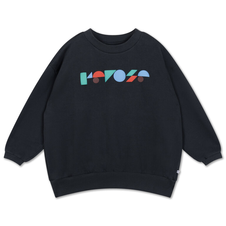 Repose Ams cozy drop sweater // moonless night black