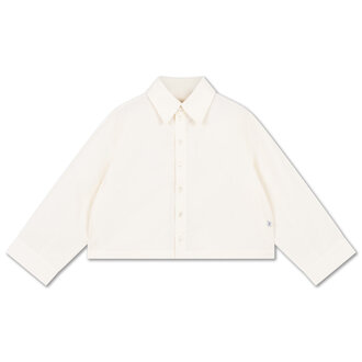 Repose Ams boxy blouse ls // vintage white