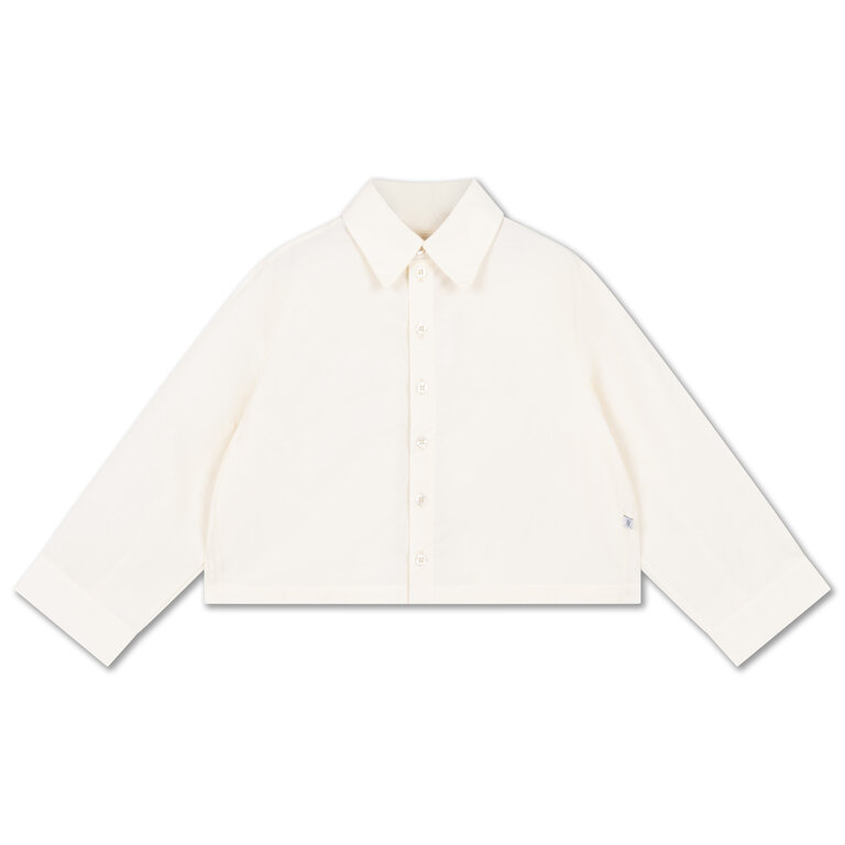 Repose Ams boxy blouse ls // vintage white