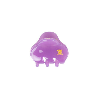 Repose Ams hair clamp small // purple orchid