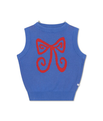 knit tank // magic blue