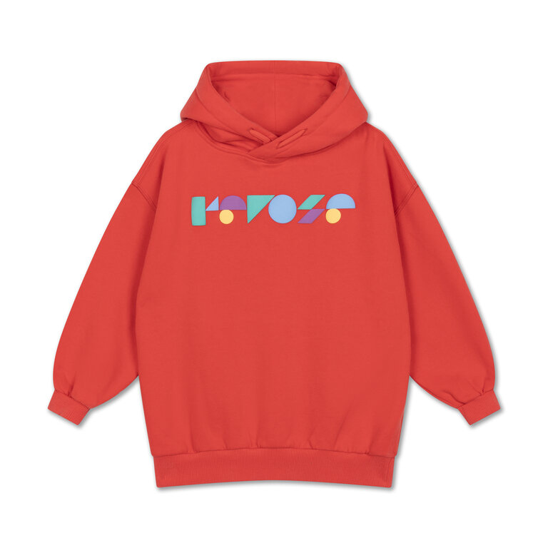 Repose Ams hoodie // firecracker red