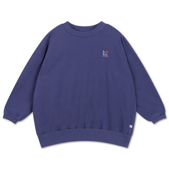 Repose Ams cozy drop sweater // eclipse blue
