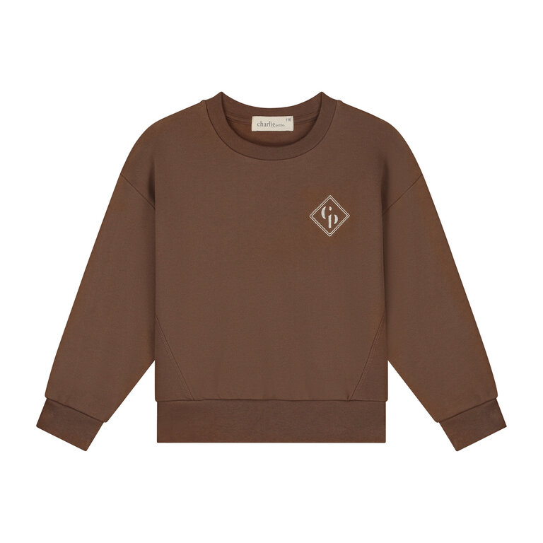 Charlie Petite pepe sweater // brown