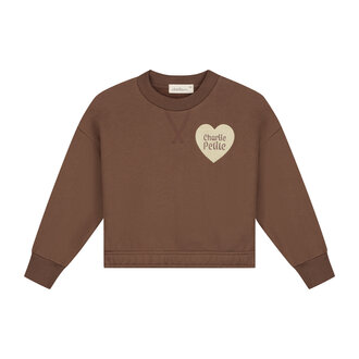 Charlie Petite sara sweater // brown