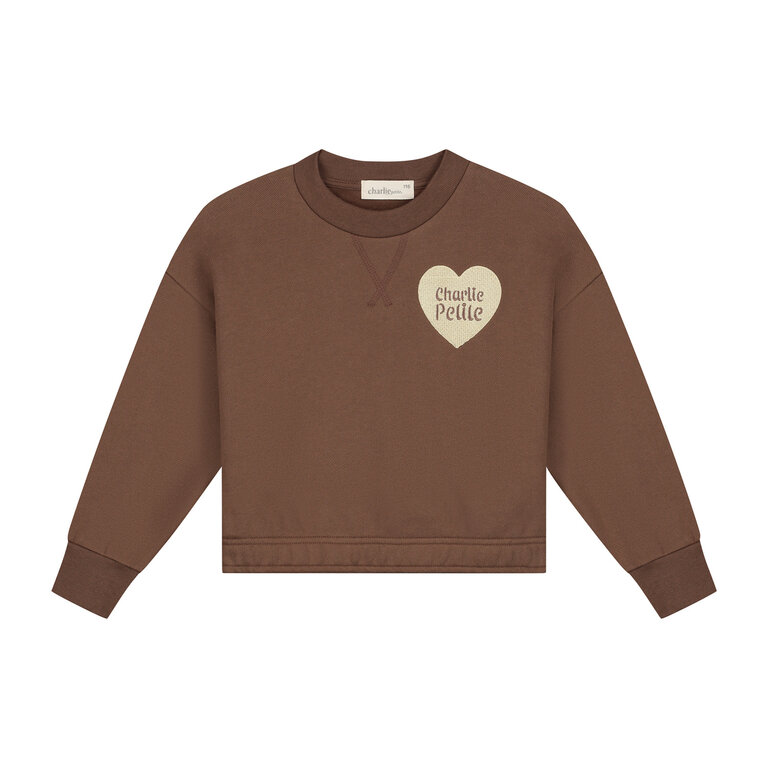 Charlie Petite sara sweater // brown