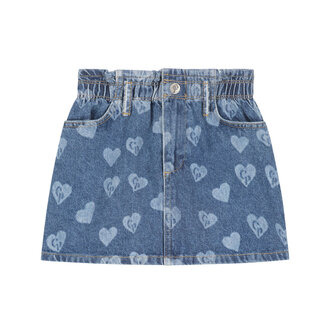 Charlie Petite jada skirt // medium blue