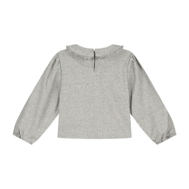 Charlie Petite nila blouse // pied de poule