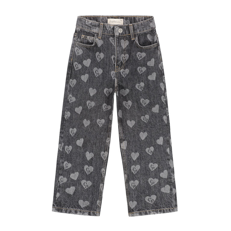 Charlie Petite isae jeans // black stone washed