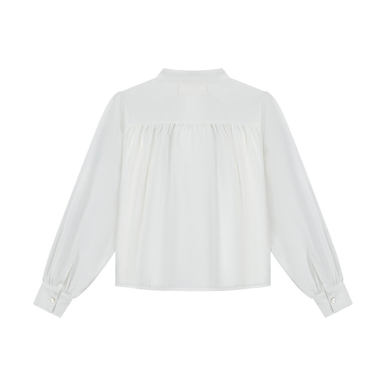 Charlie Petite soof blouse // off-white