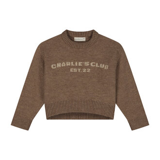 Charlie Petite joan sweater // light brown