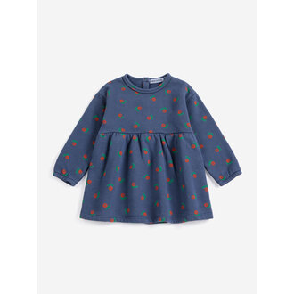 Bobo Choses stamp bloom all over fleece dress // baby