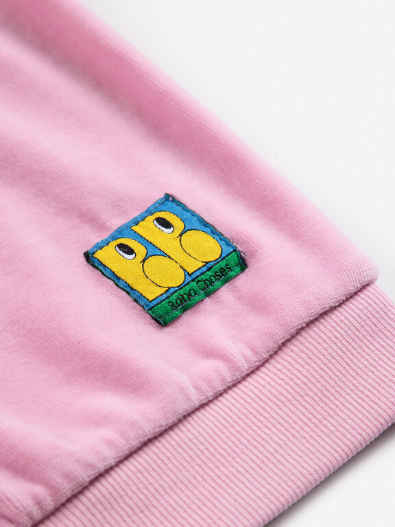 Bobo Choses booo bo choses tag velvet sweatshirt // baby