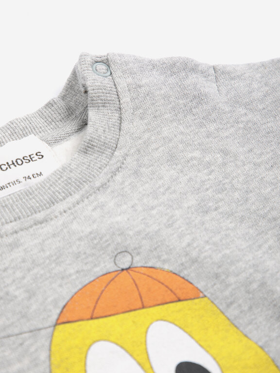 Bobo Choses bigtooth lemon sweatshirt // baby