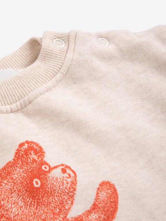 Bobo Choses softpaw monster sweatshirt // baby