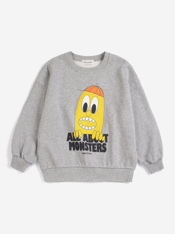 Bobo Choses bigtooth lemon sweatshirt // kids