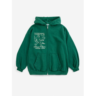 Bobo Choses Mr. Footish zipped hoodie // kids
